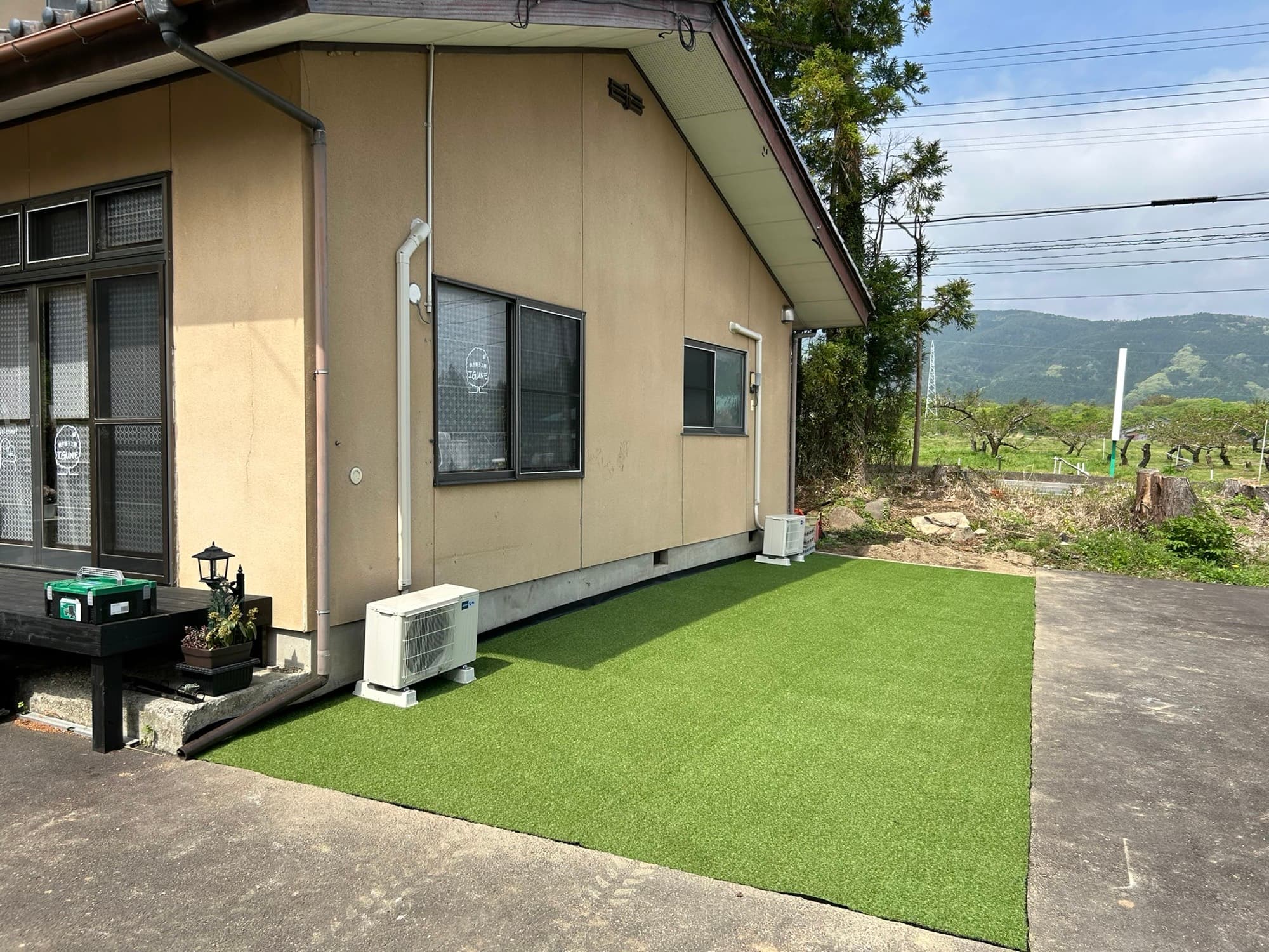 工事現場の様子