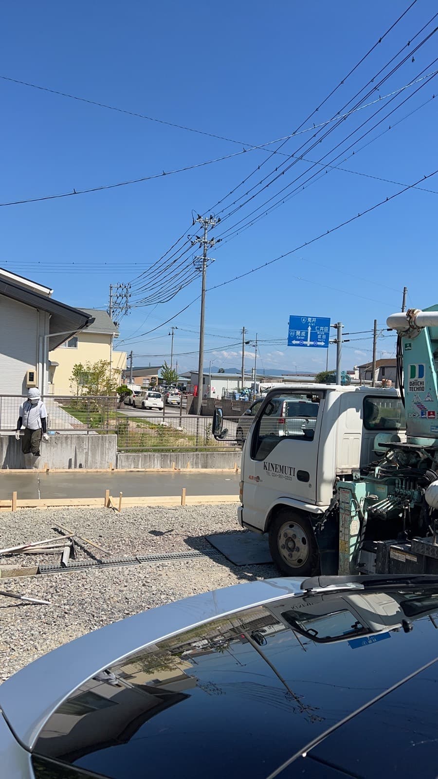 土木工事の現場